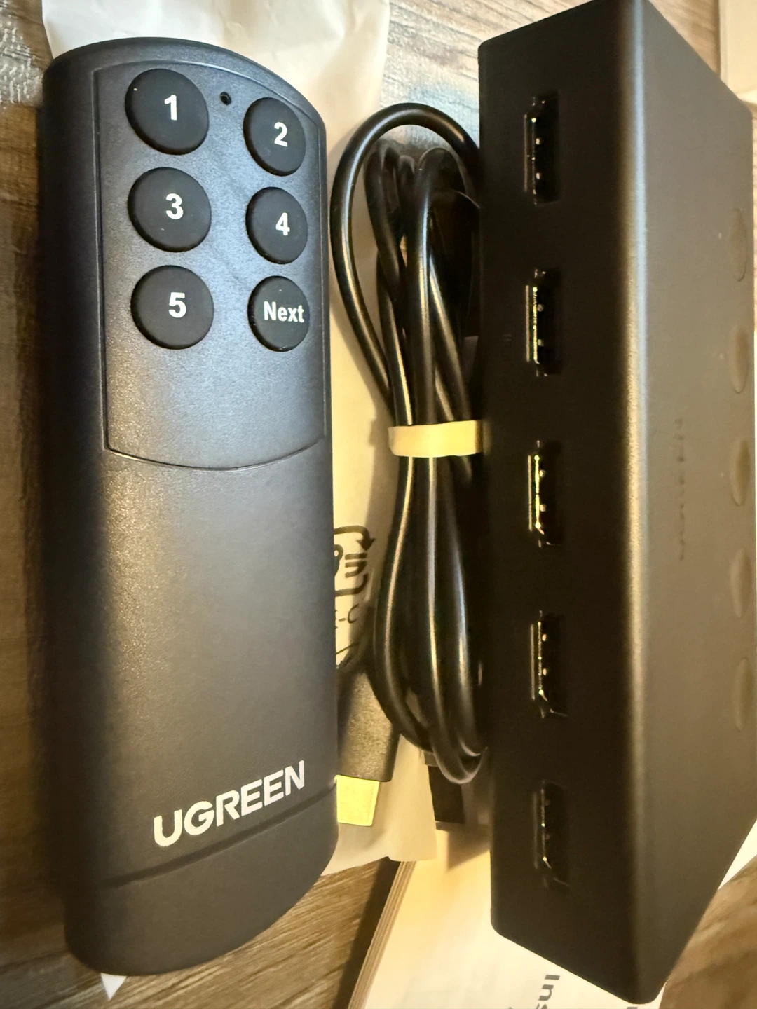 UGREEN HDMI Switch 5 in 1 Out - photo 2