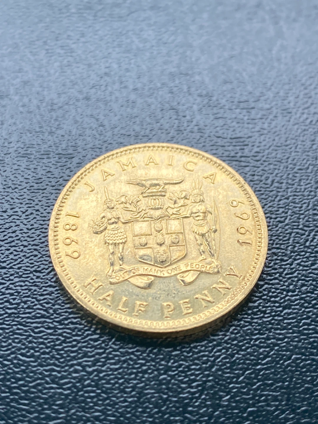 Jamaica Half Penny Coin - 1969 Queen Elizabeth II - photo 2