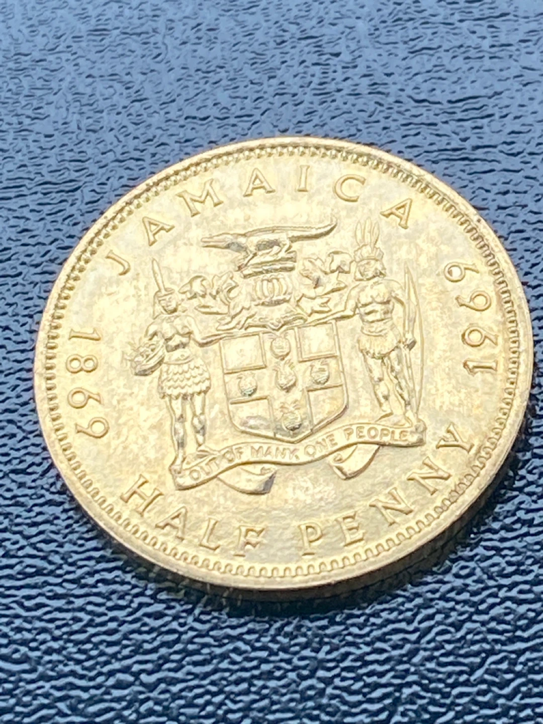Jamaica Half Penny Coin - 1969 Queen Elizabeth II - photo 3