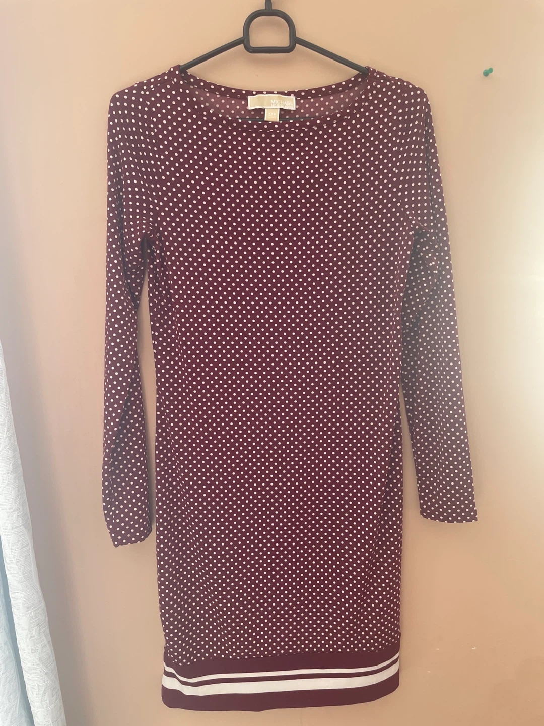 Bundle of 4 Michael Kors Dresses - Red, Navy, Black, Polka Dot - photo 4