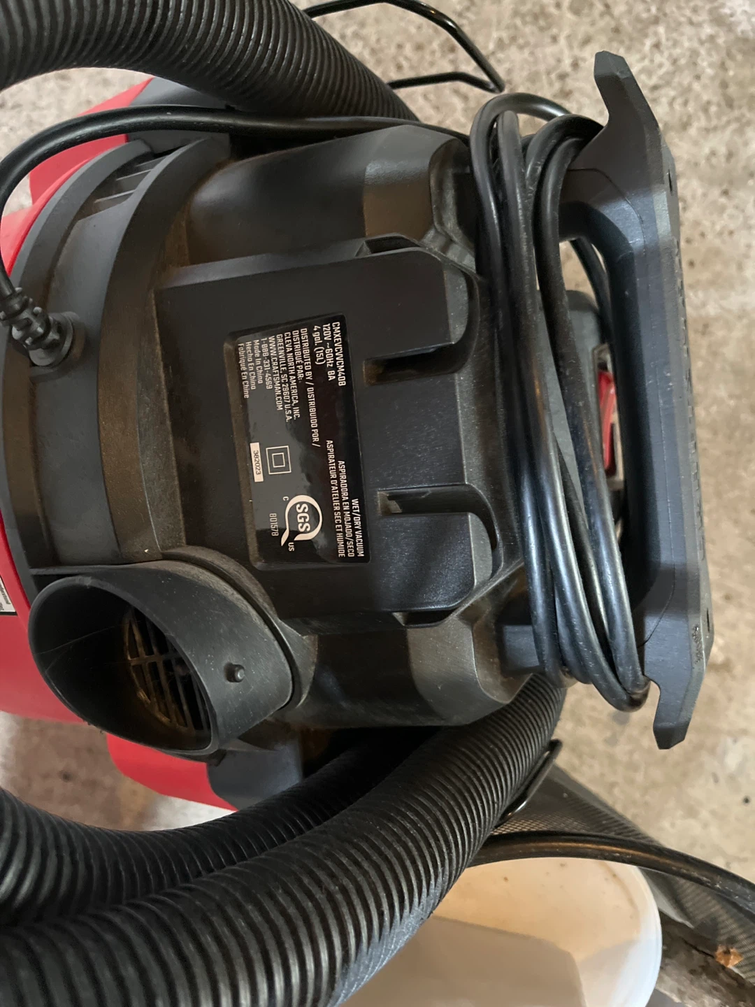 Craftsman 4 Gallon Wet/Dry Vacuum - photo 2