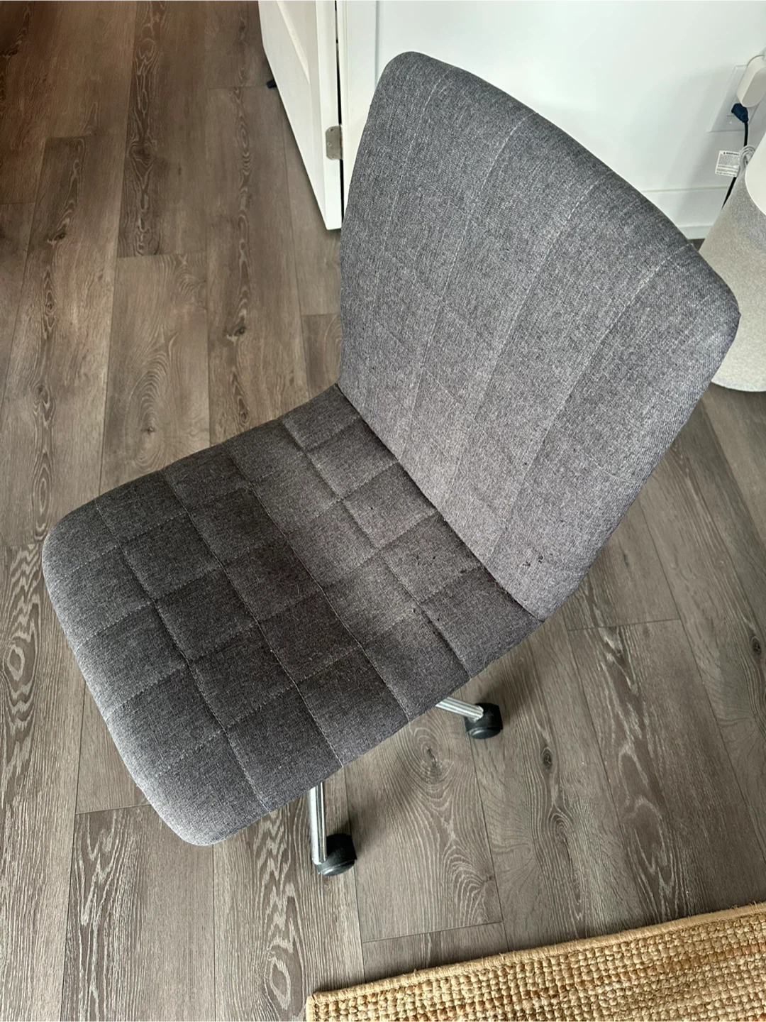 Gray Fabric Office Chair