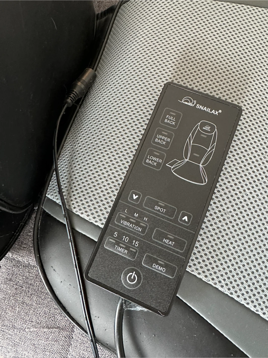 Snailax Massage Seat Cushion with Heat and Vibration - photo 3