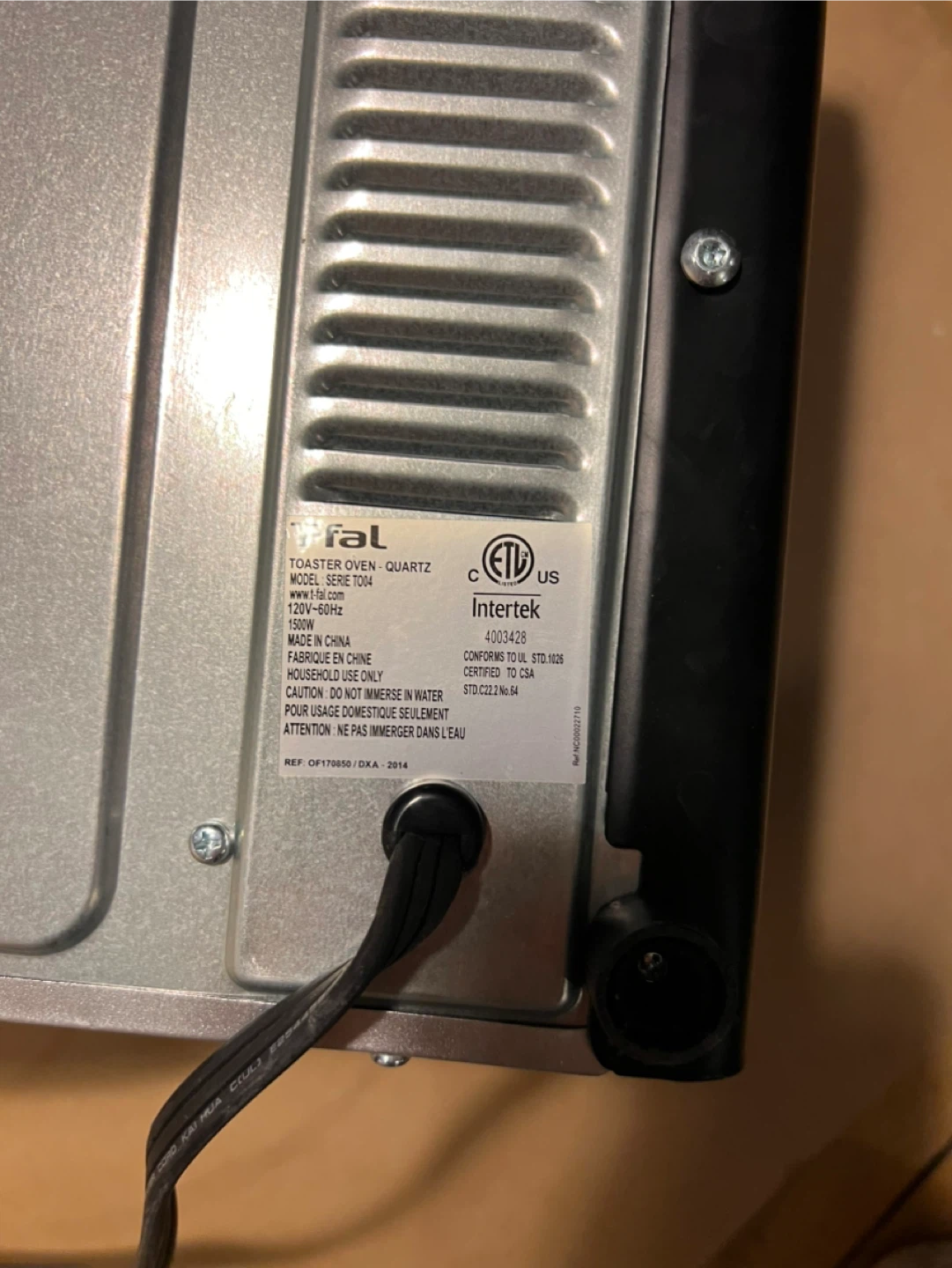 T-fal Toaster Oven - photo 5