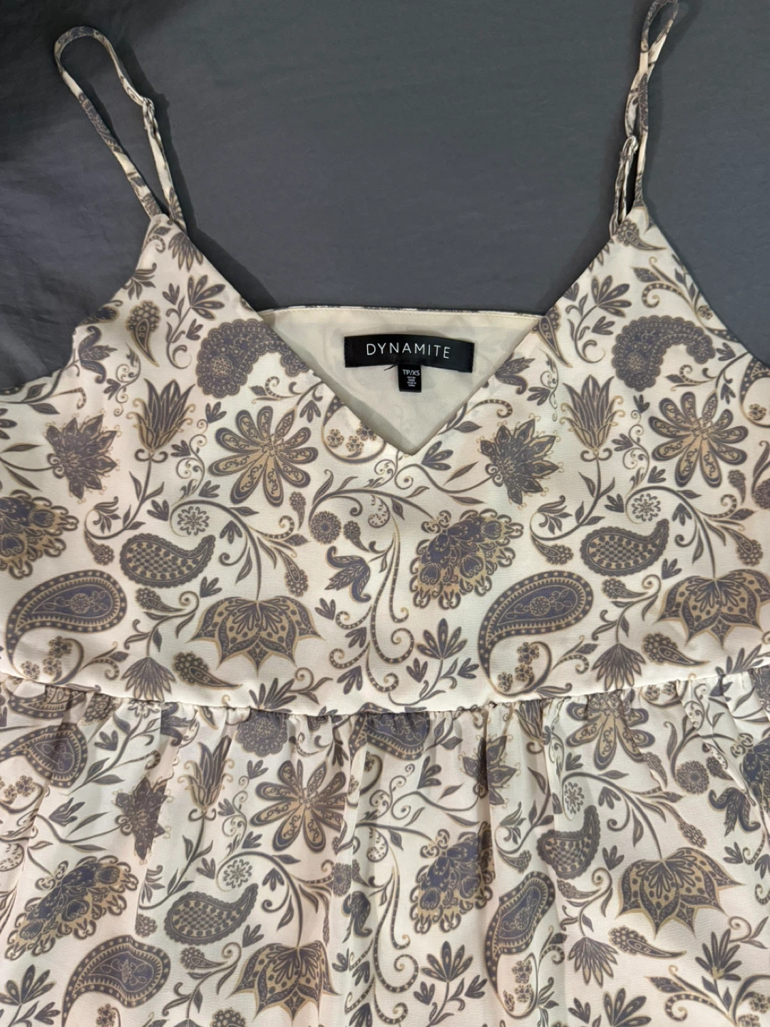Dynamite Paisley Print Cami Dress - Size S - photo 2