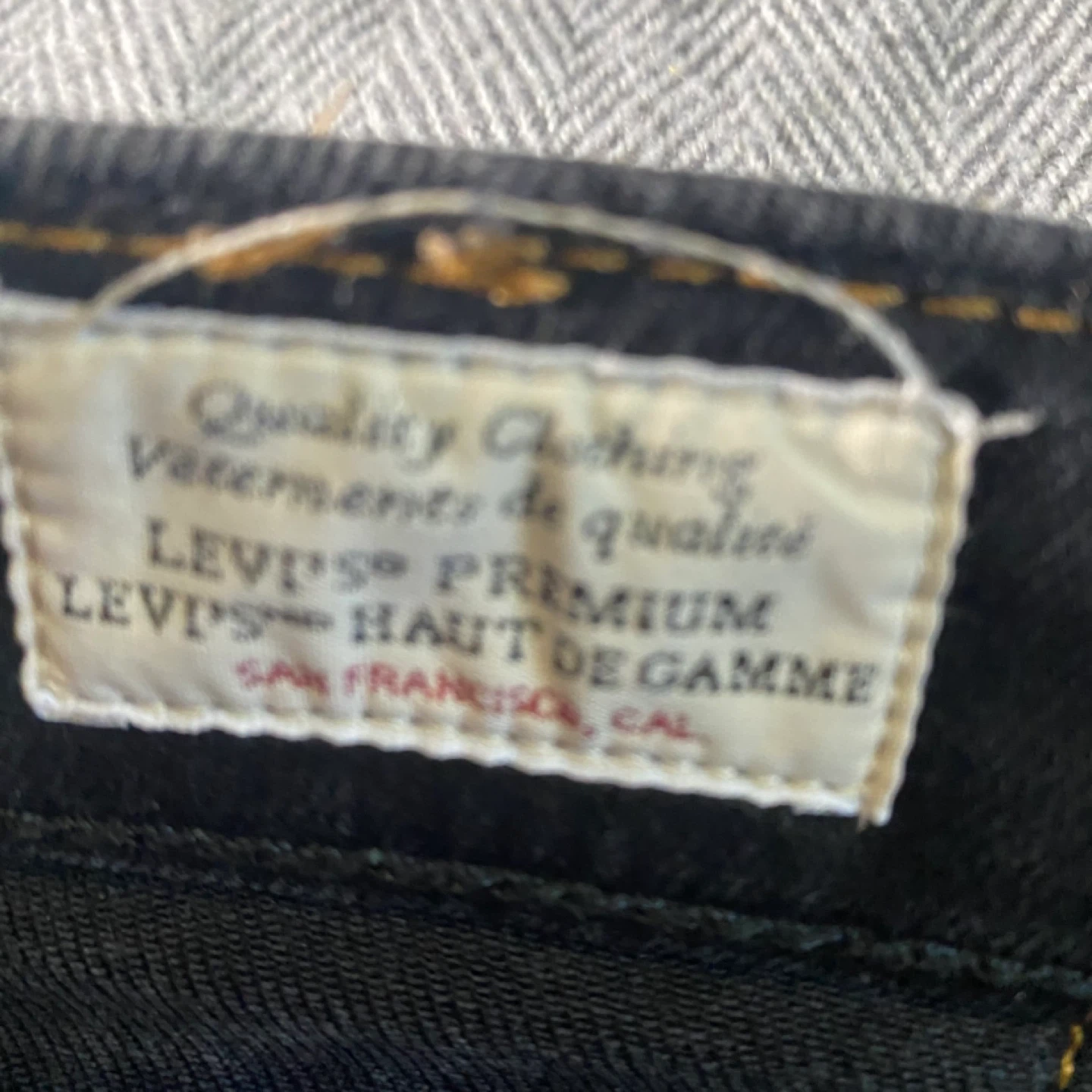 Levi's Premium 512 Black Jeans W32 L30 - photo 3