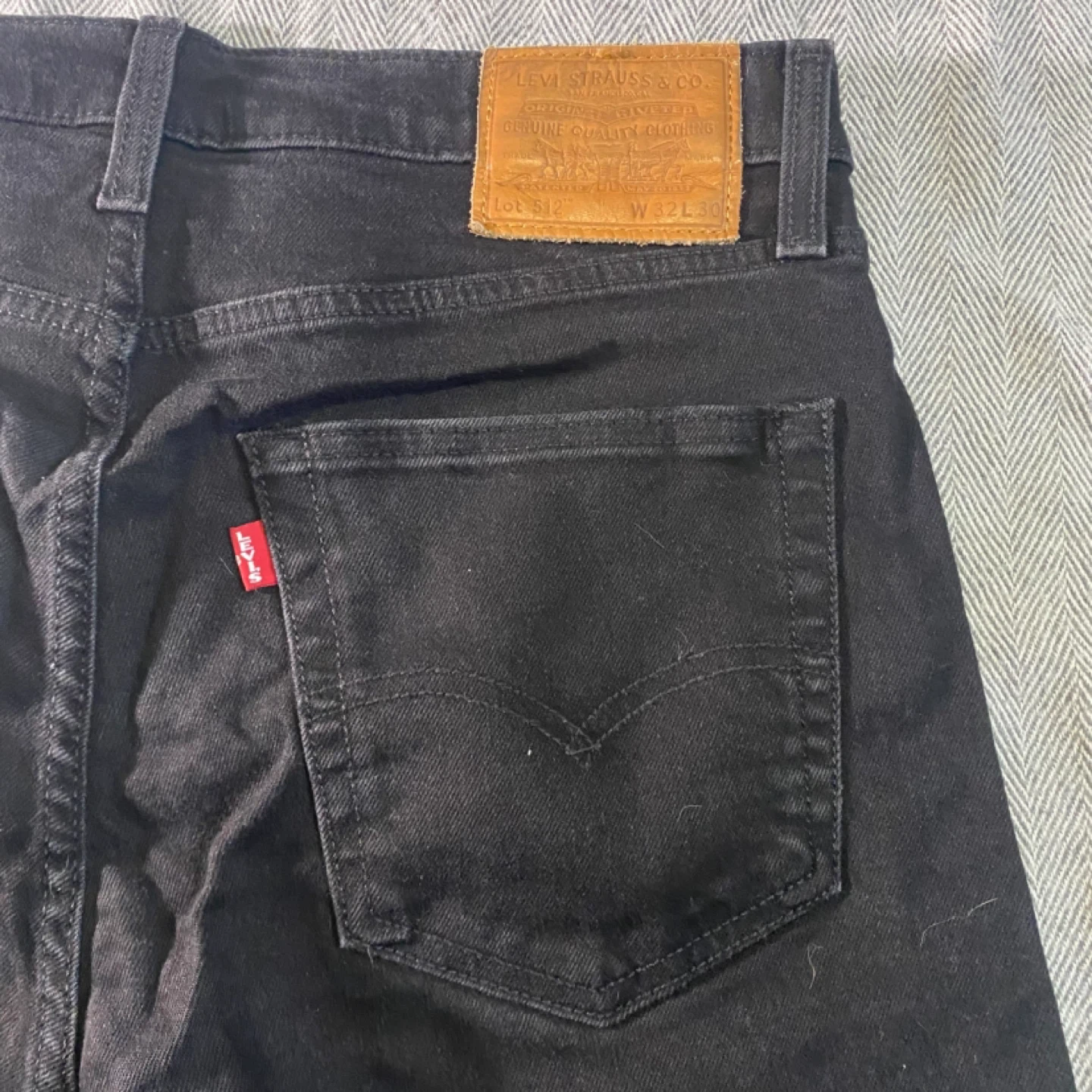 Levi's Premium 512 Black Jeans W32 L30 - photo 4