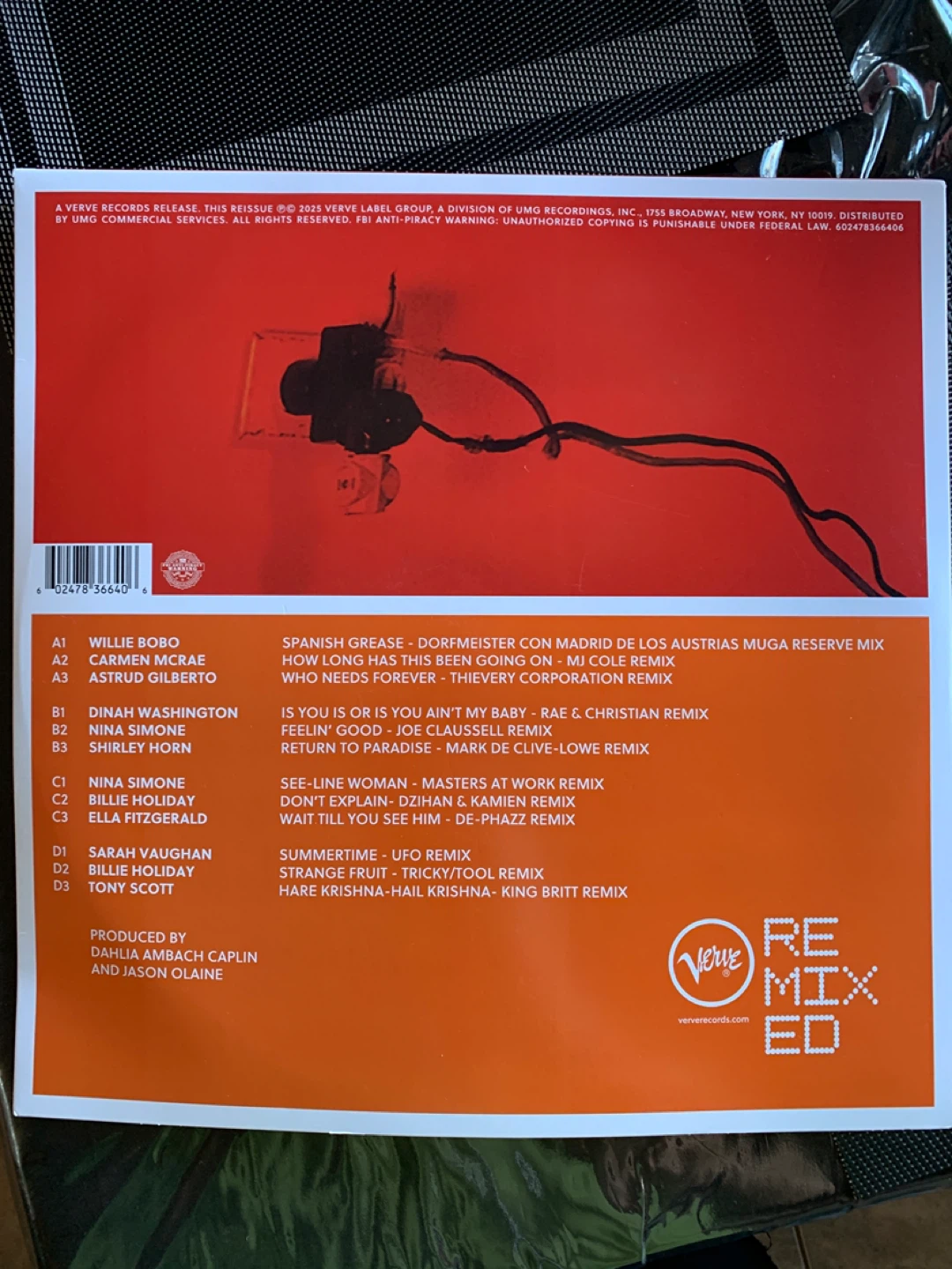 Verve Remixed Vinyl Record - photo 4