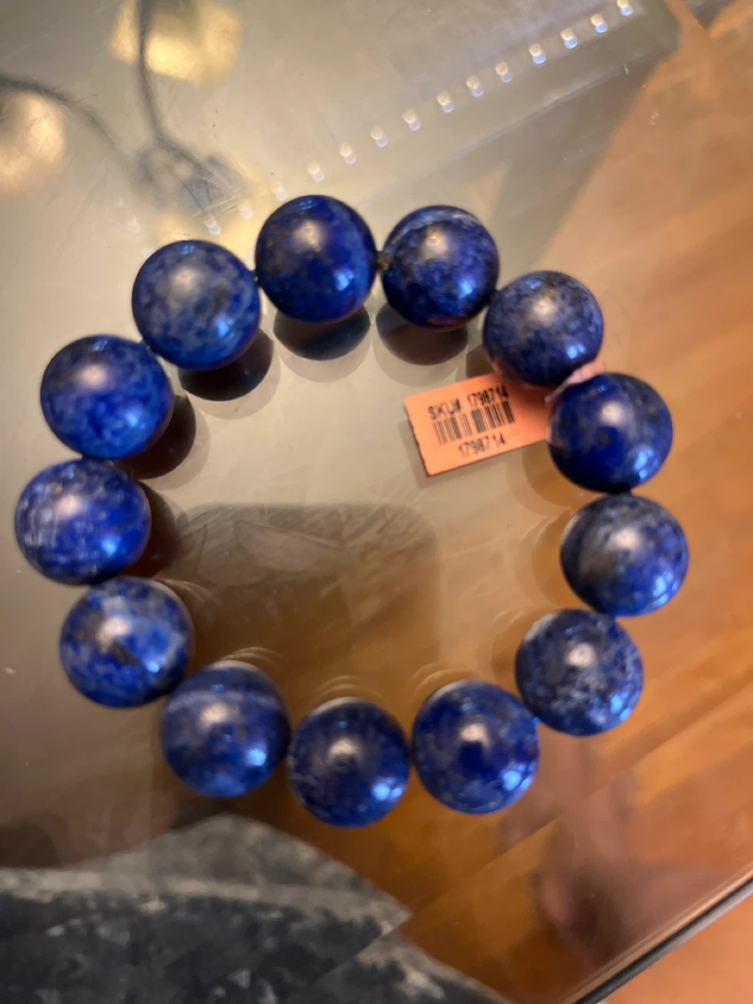 Lapis Lazuli Beaded Bracelet - photo 2