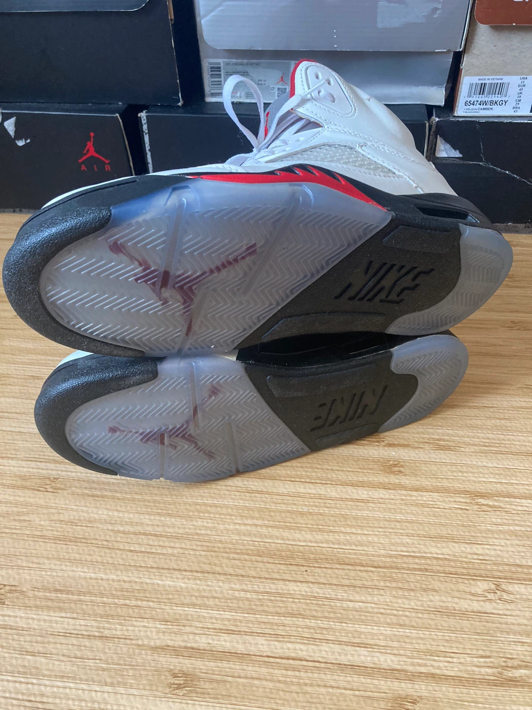 Jordan 5 retro white fire red (rps) - photo 2