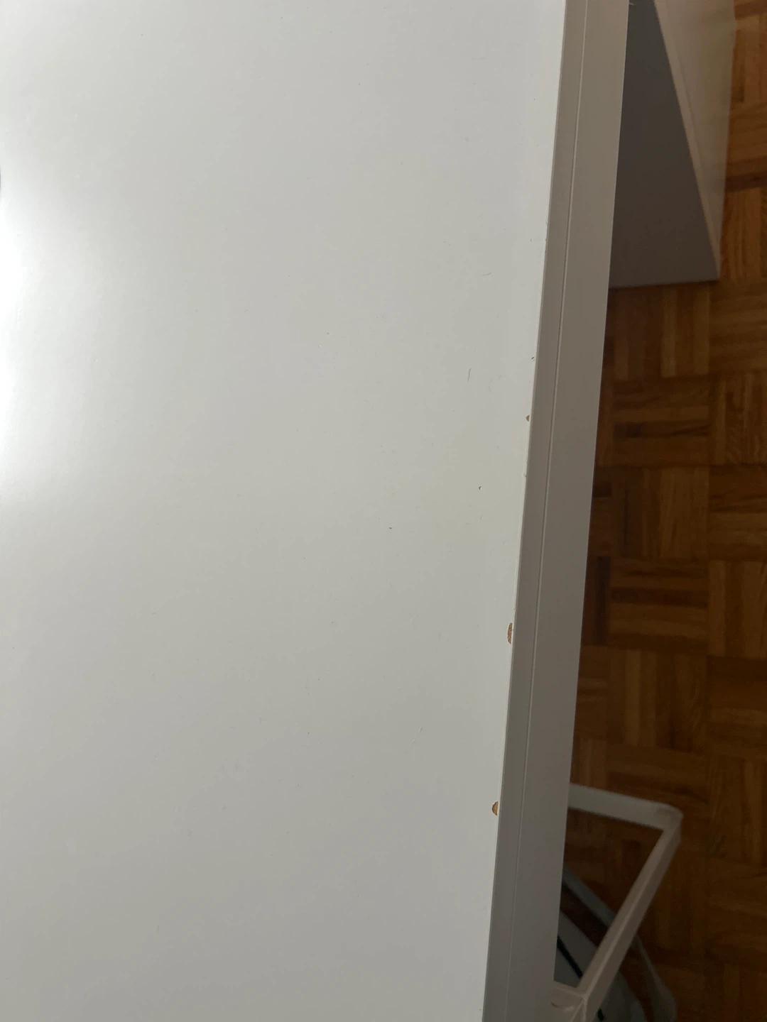 White Desk with Drawers and Storage Cabinet - photo 4