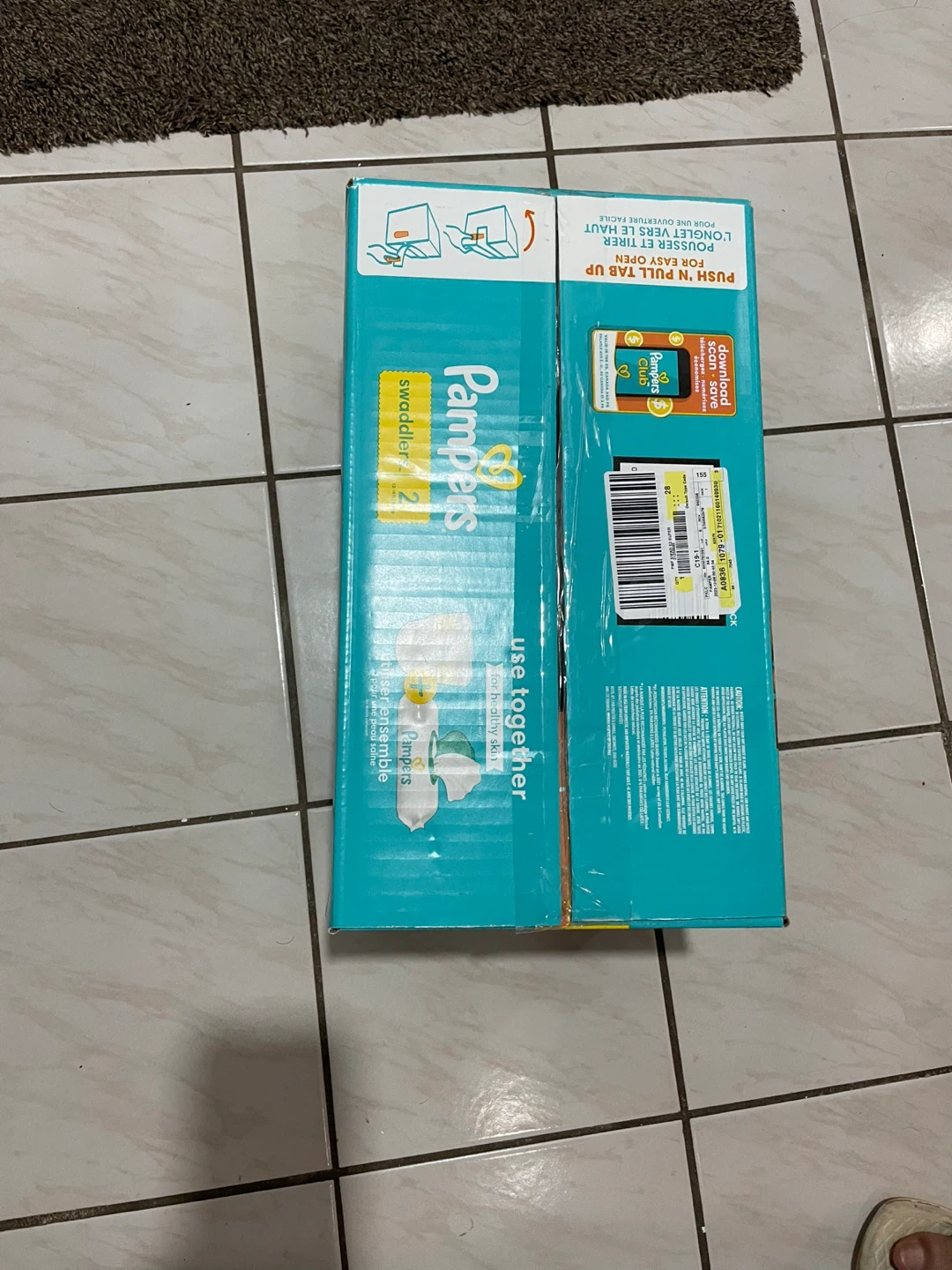 Pampers Swaddlers Diapers Size 2 - 84 Count