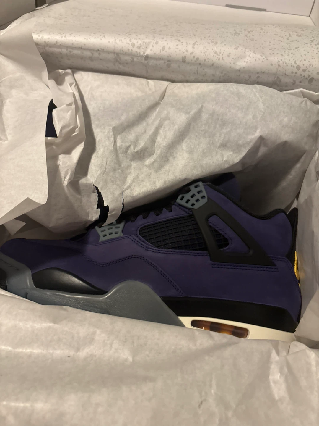 Air Jordan 4 'Lakeshow' Sneakers