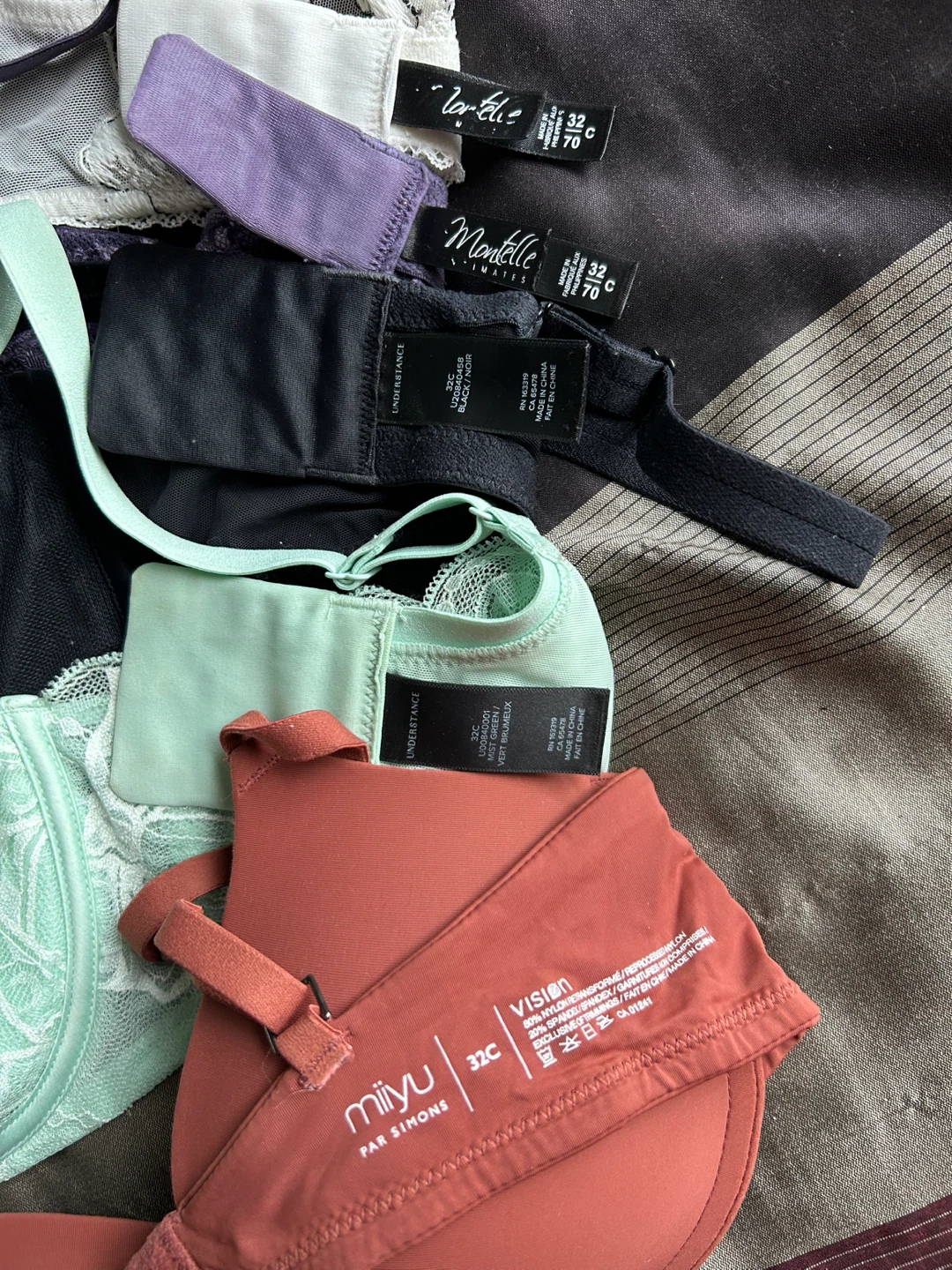 5 bras bundle size 32C - photo 3