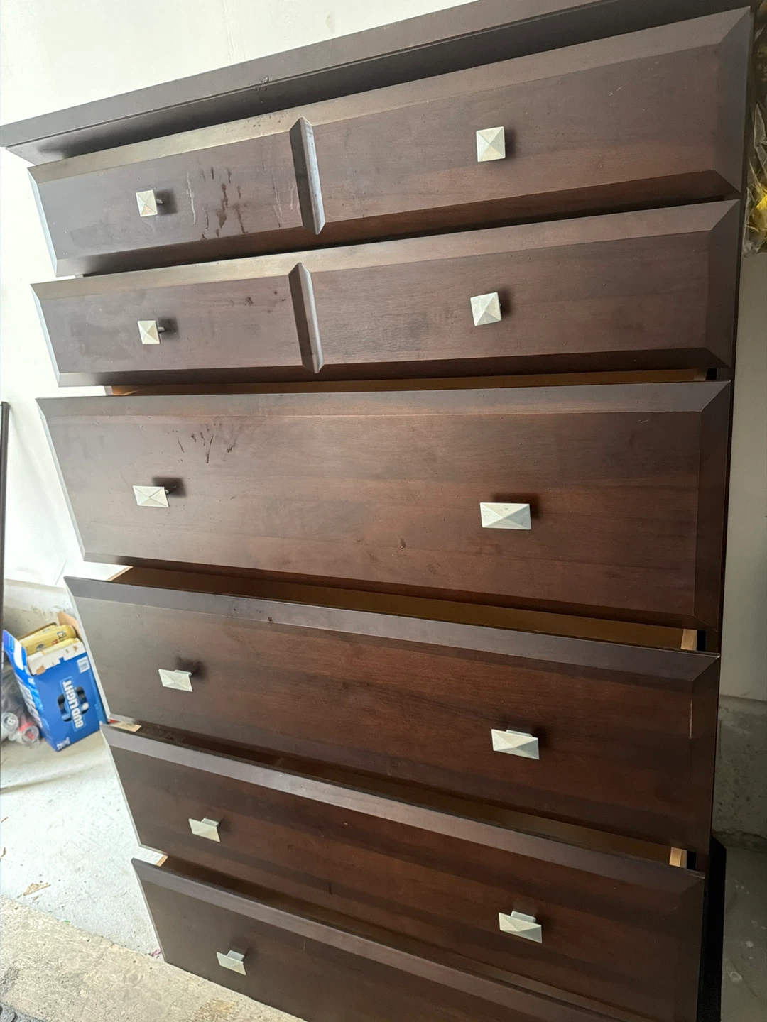 Dark Brown 7-Drawer Dresser - photo 3