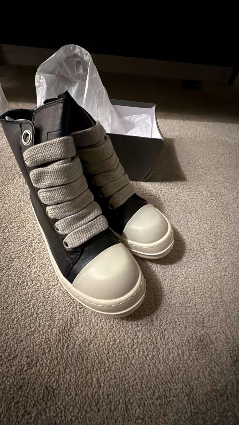 Rick Owens High Top Sneakers