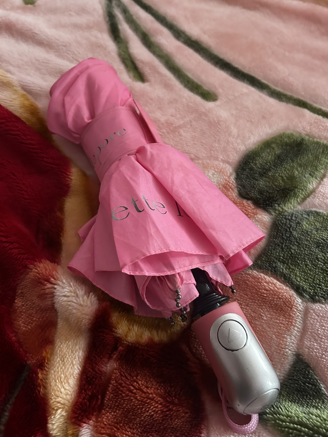 Pink Compact Umbrella