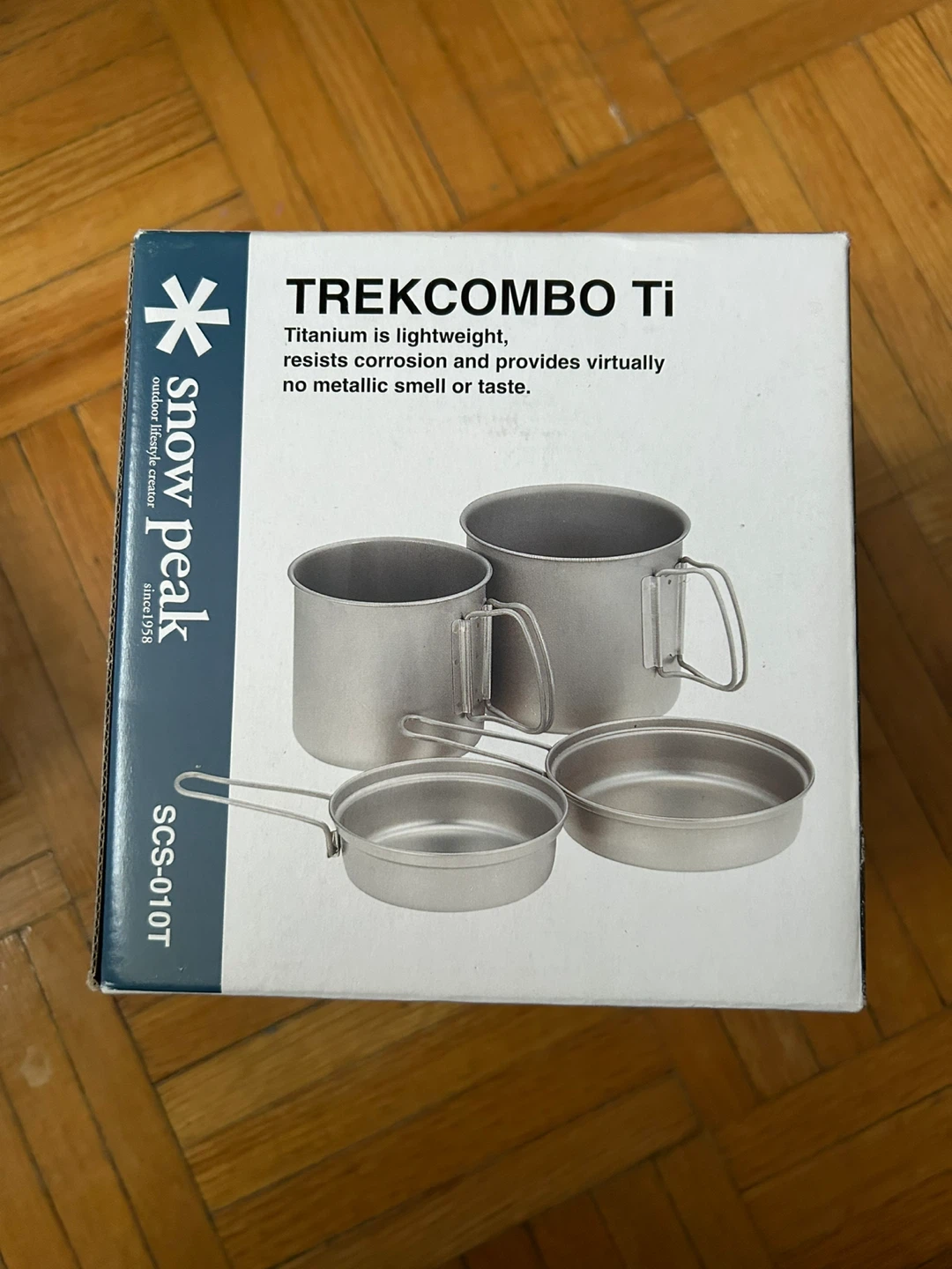 Snow Peak Trekcombo Ti Titanium Cookware Set SCS-010T
