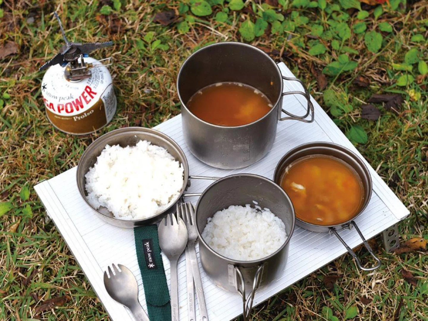 Snow Peak Trekcombo Ti Titanium Cookware Set SCS-010T - photo 5