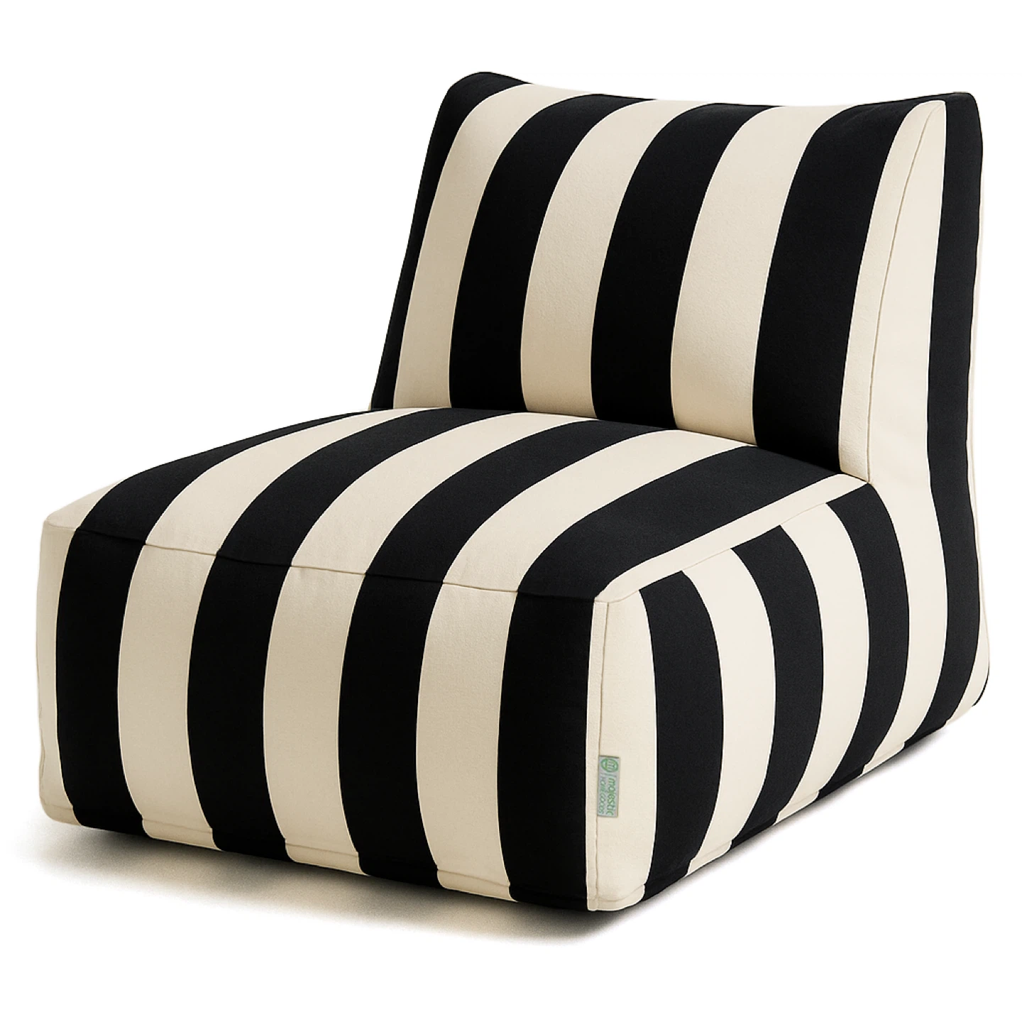 Large Striped Lounger Bean Bag