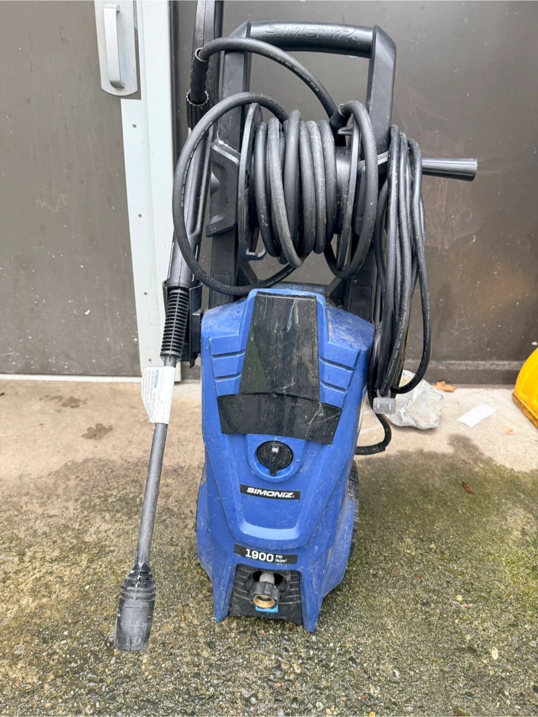 SIMONIZ 1900 PSI Electric Pressure Washer
