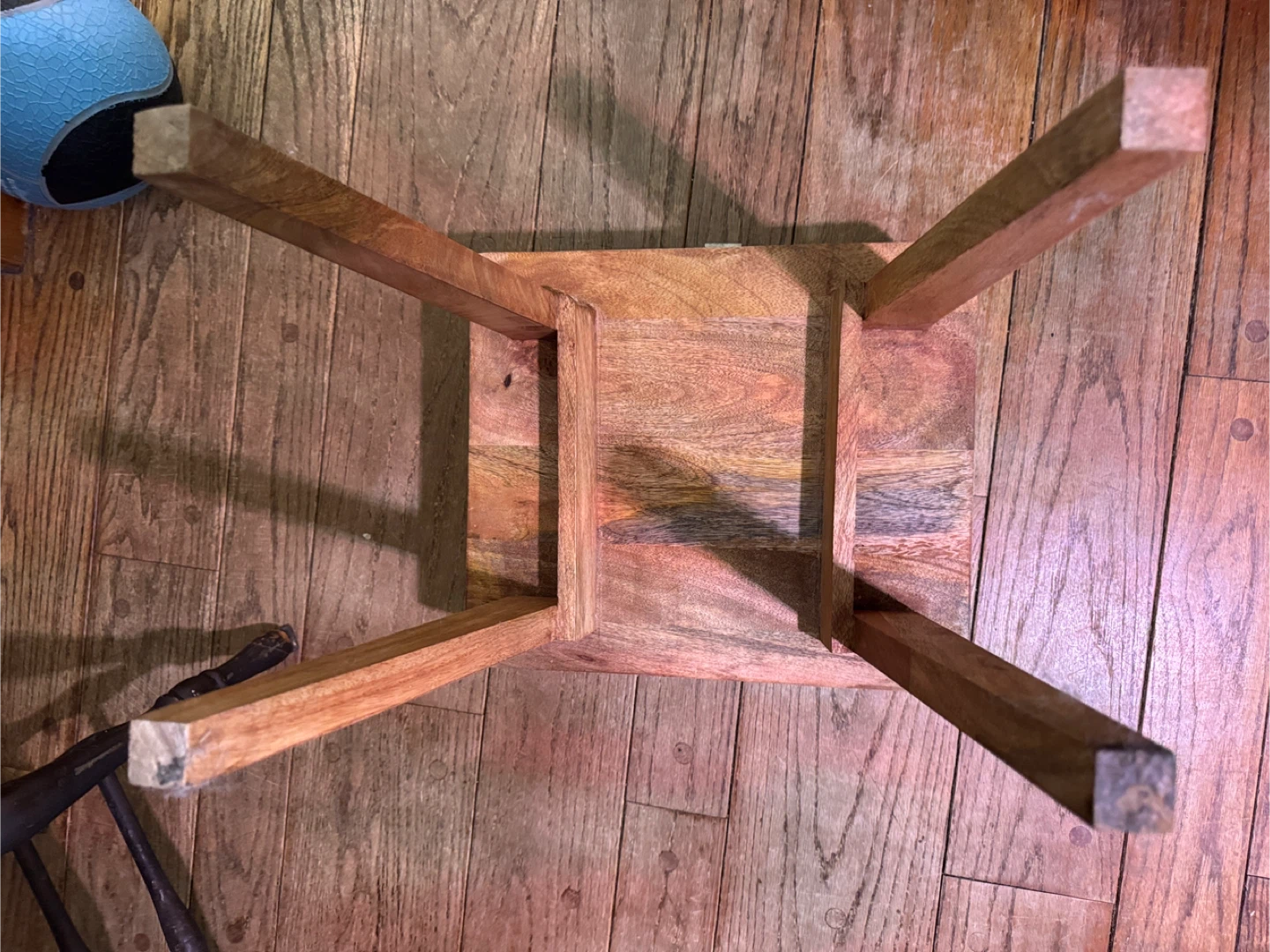 Wooden End Table with Drawer - photo 5