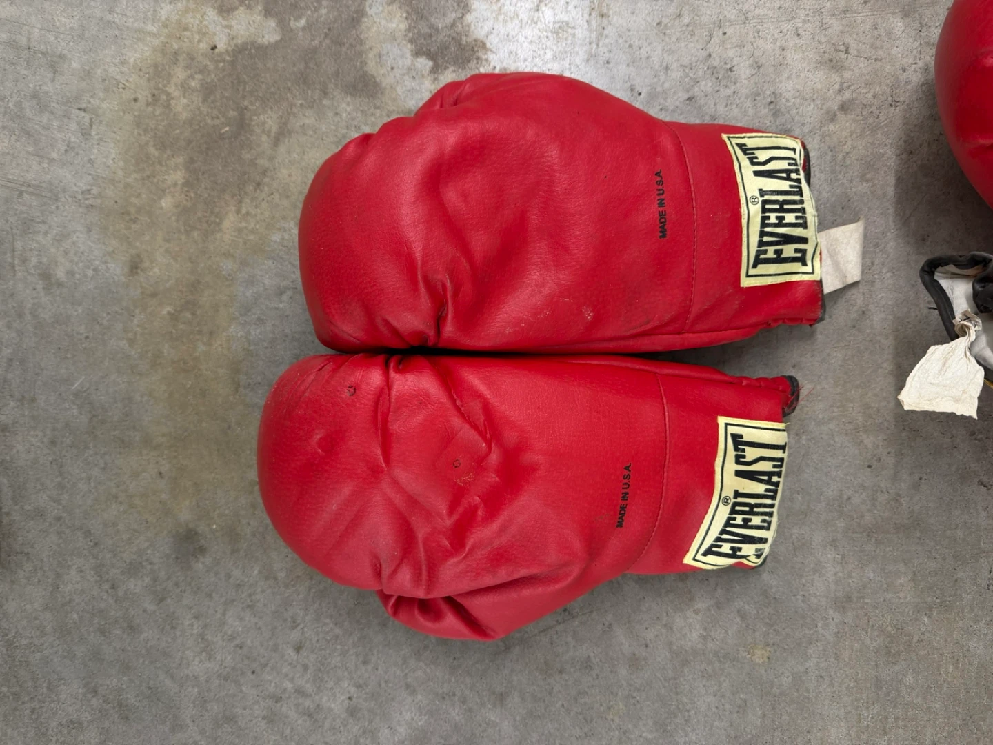 Everlast Red Boxing Gloves