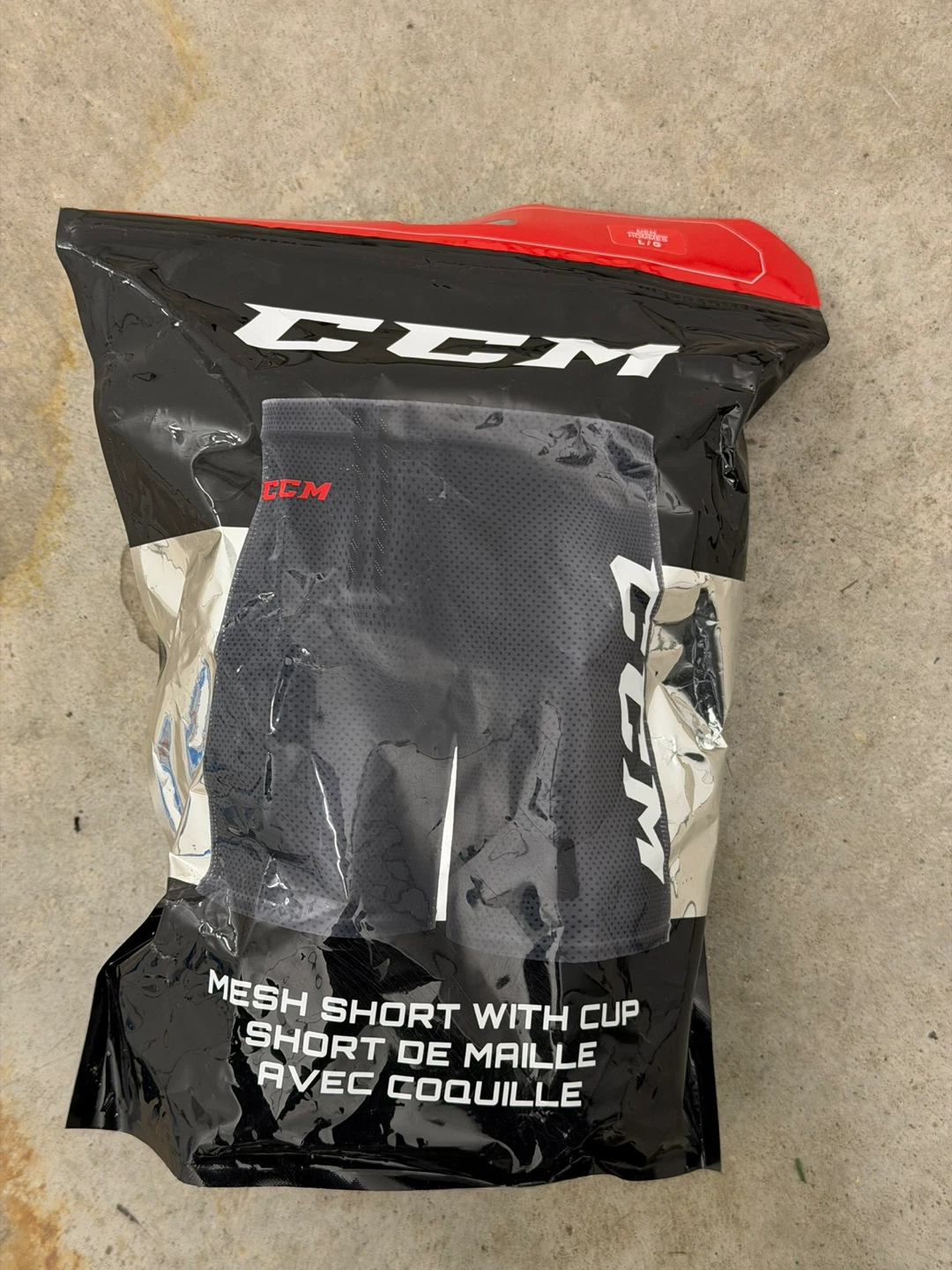 CCM Mesh Short with Cup - Men's L/G