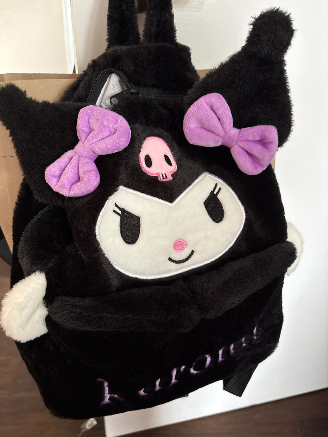 Kuromi Plush Backpack