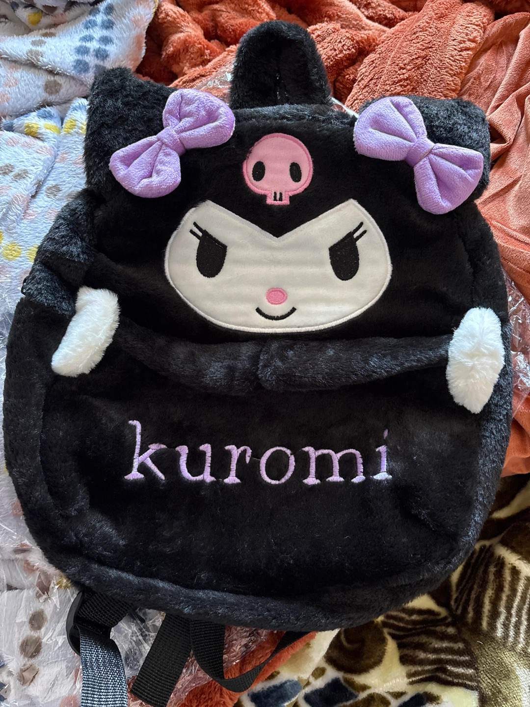 Kuromi Plush Backpack - photo 2