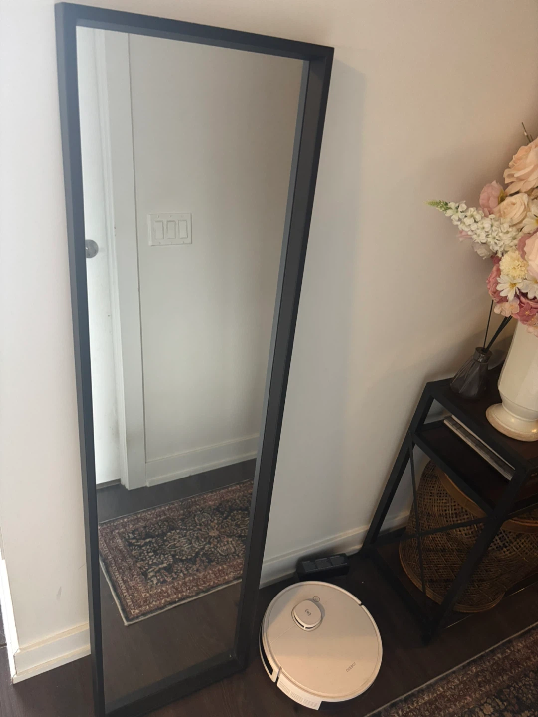 Black Framed Full Length Mirror