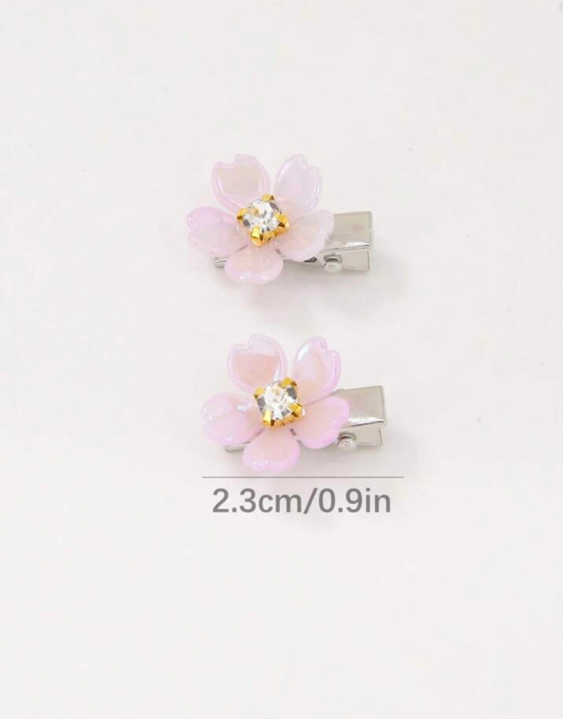 Flower Hair Clips - Set of 20 - photo 2