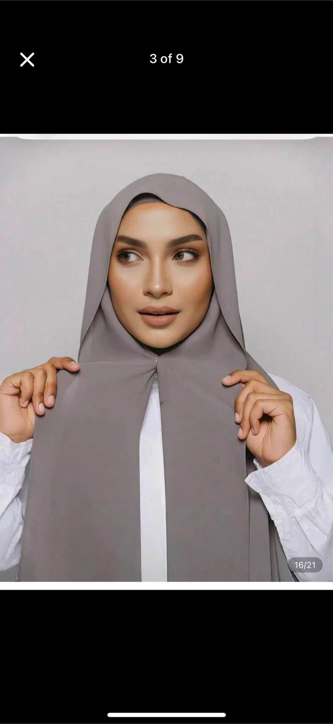 Khaki Hijab Scarf - photo 2
