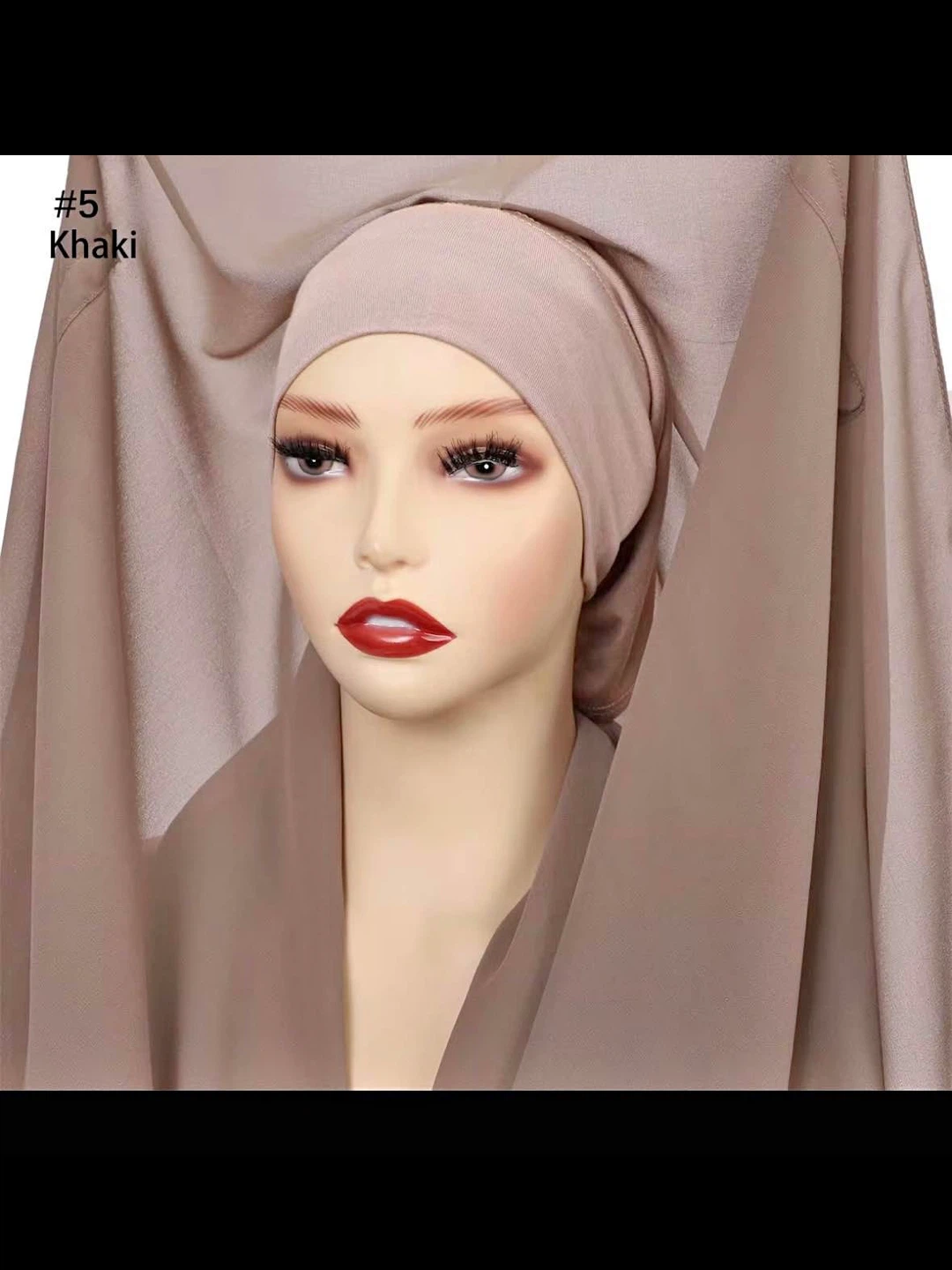Khaki Hijab Scarf