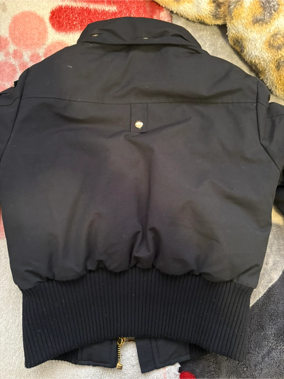 Moose Knuckles Black Bomber Jacket - photo 4