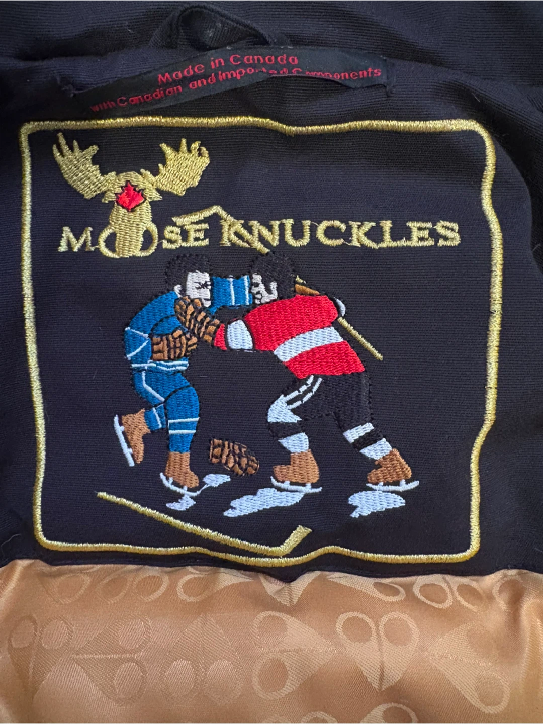 Moose Knuckles Black Bomber Jacket - photo 3