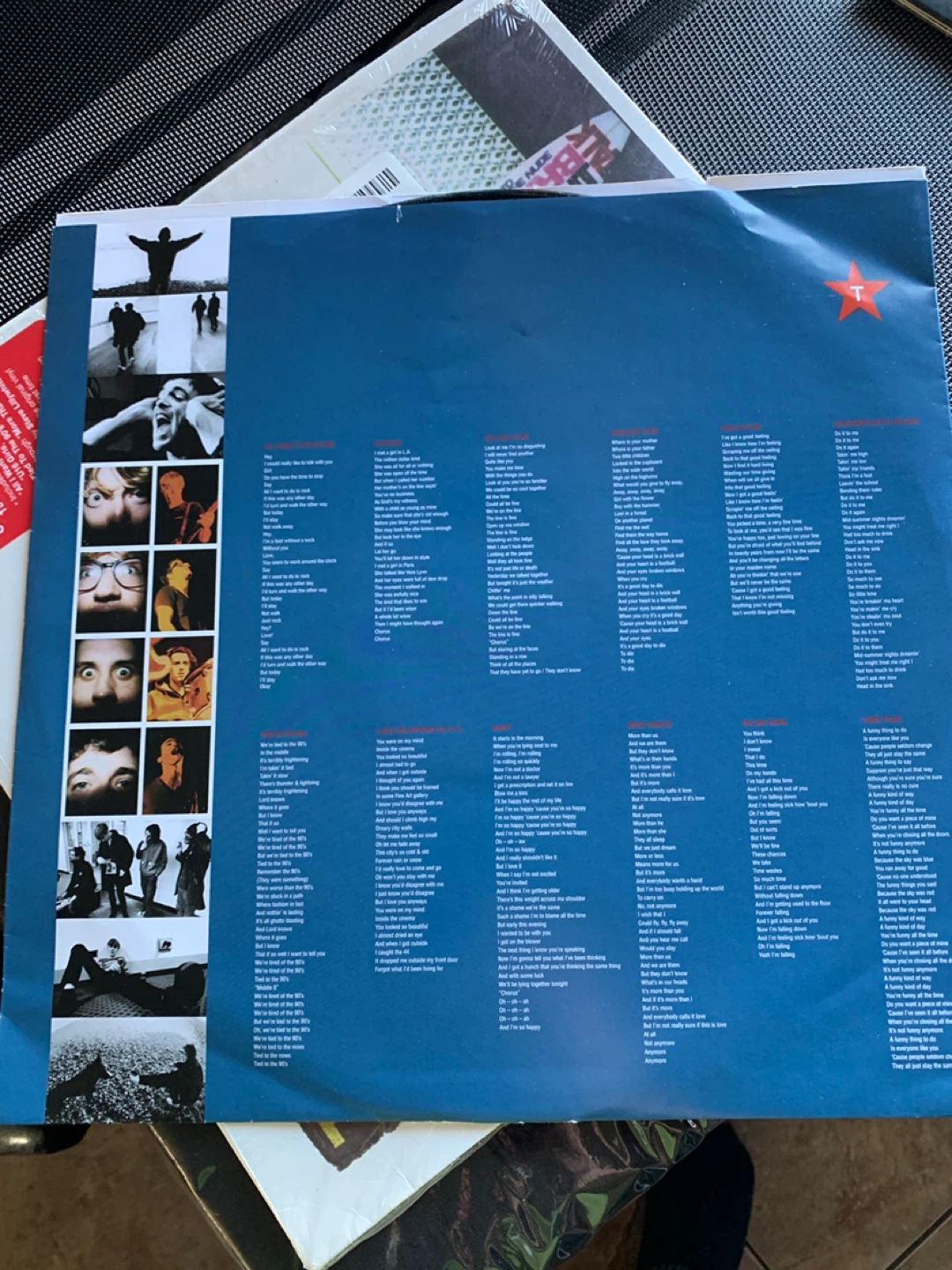 Travis Good Feeling 1997 Debut Album Vinyl Record - photo 4