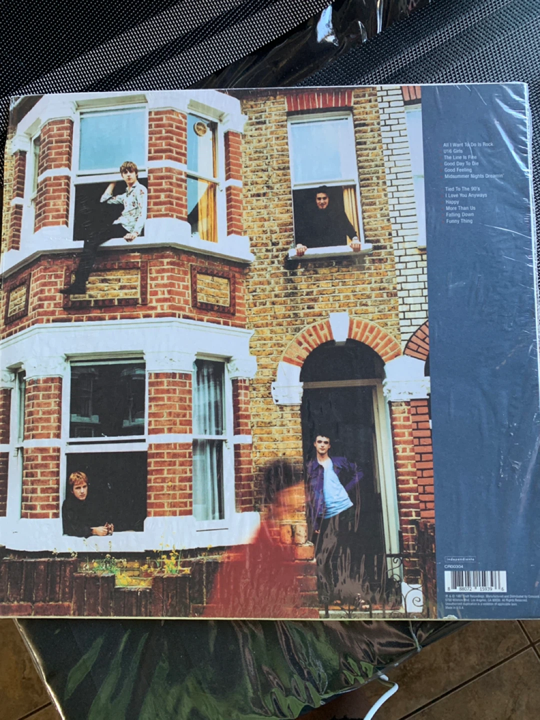 Travis Good Feeling 1997 Debut Album Vinyl Record - photo 2