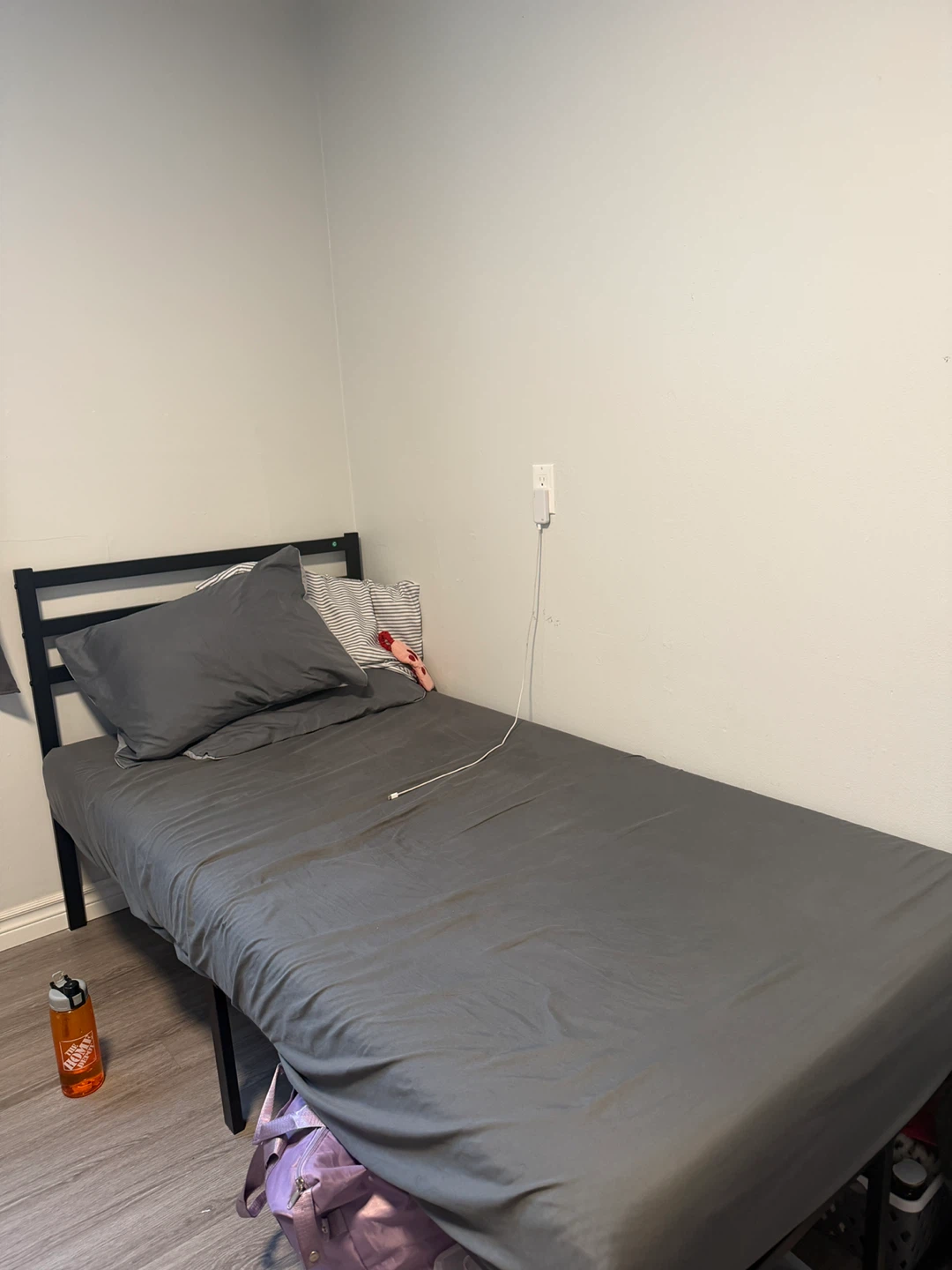 Twin Bed Frame with Mattress