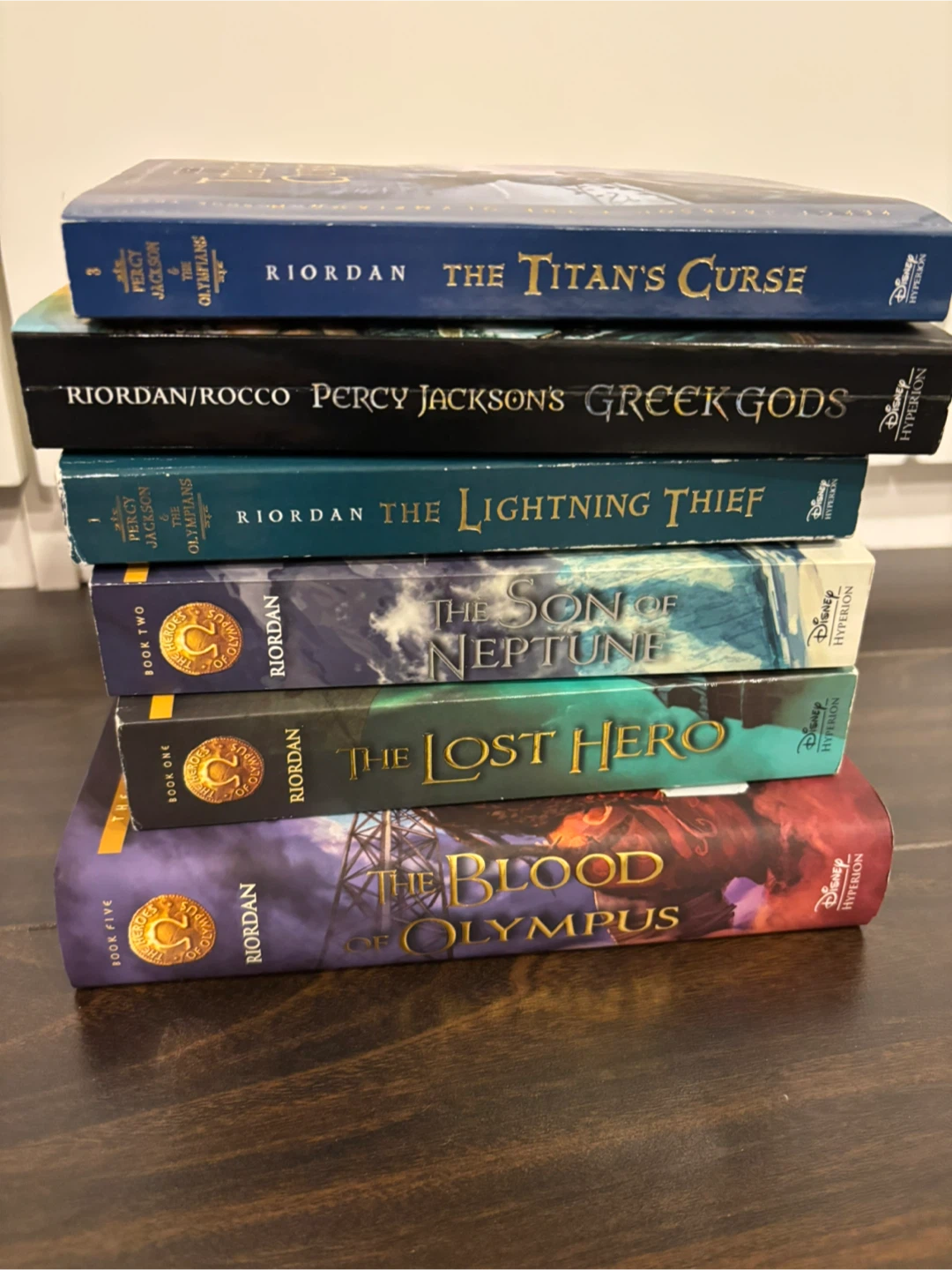 Percy Jackson and the Olympians & Heroes of Olympus Book Set