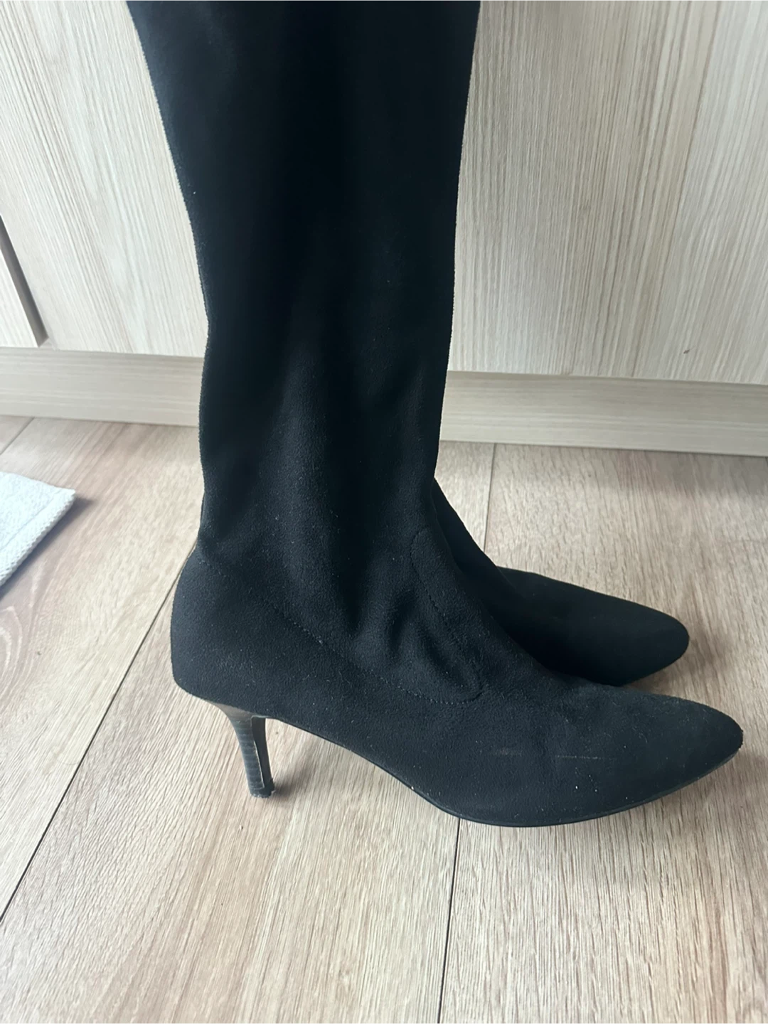 Knee High Suede Boots