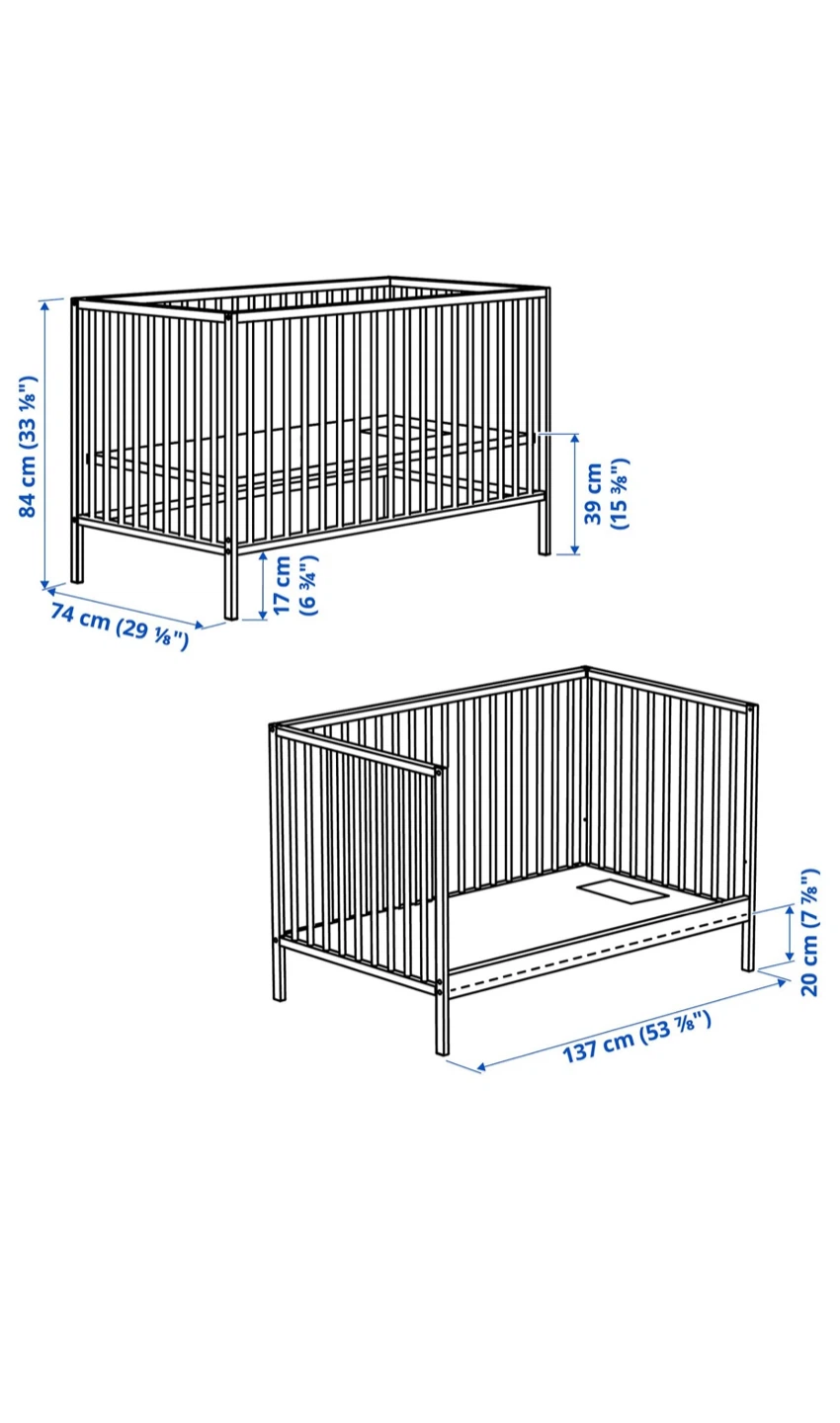 Wooden Baby Crib - photo 3