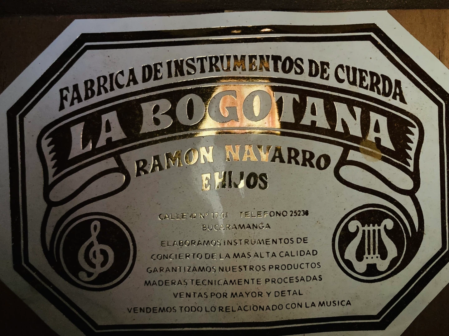 La Bogotana 12 String Guitar Tiple with Case - photo 3
