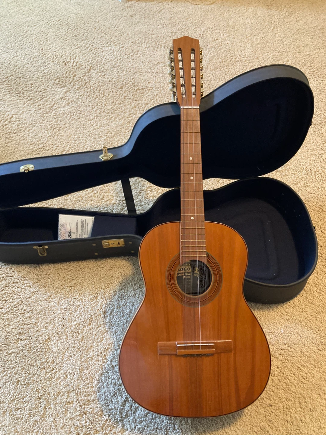 La Bogotana 12 String Guitar Tiple with Case - photo 2
