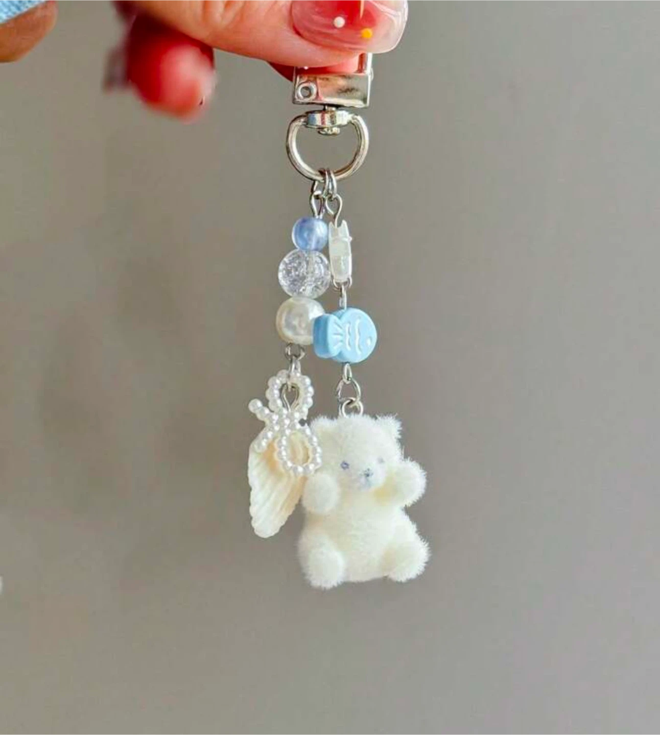 Cute Keychain Set with Charms - photo 5