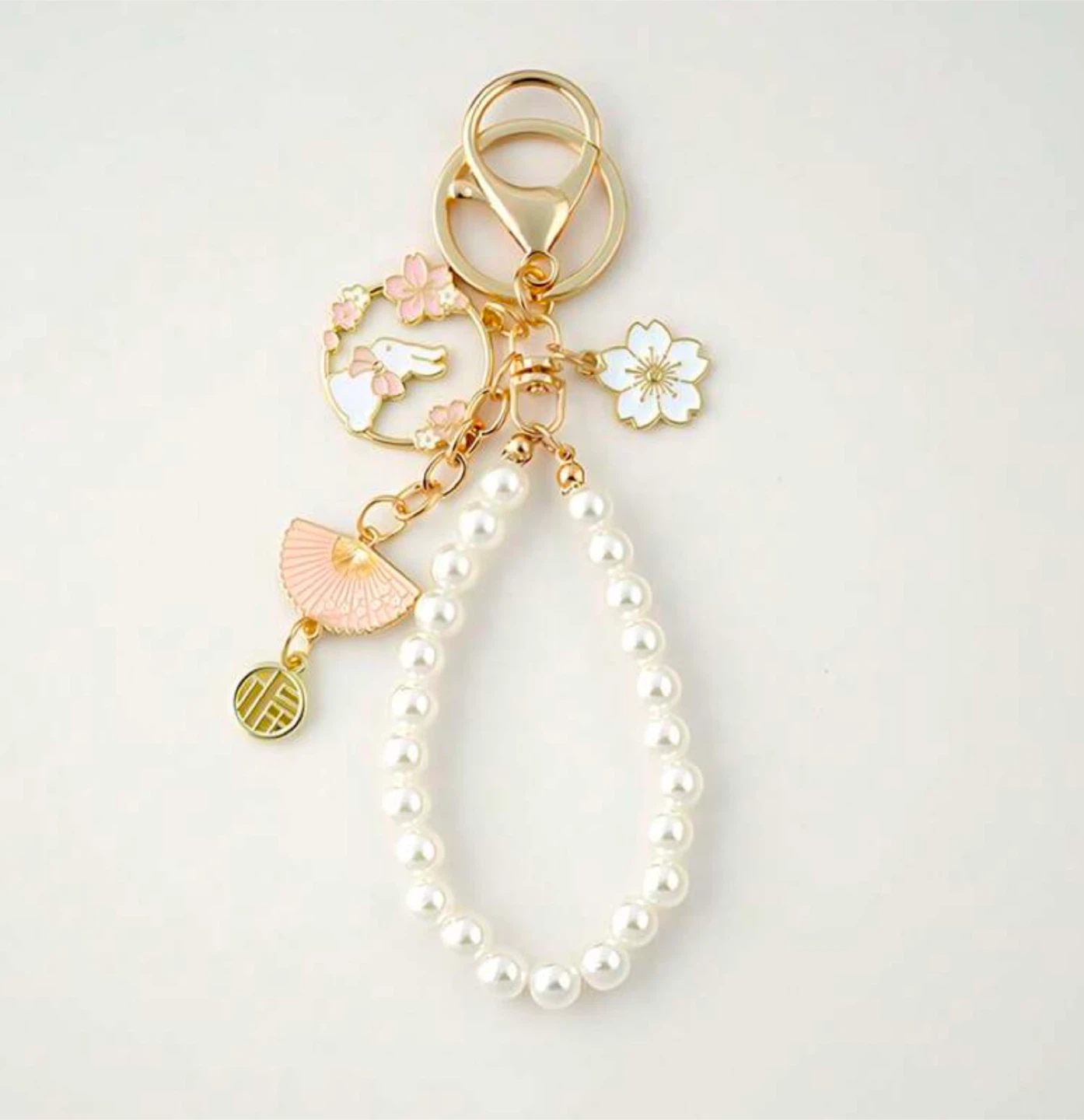 Cute Keychain Set with Charms - photo 2