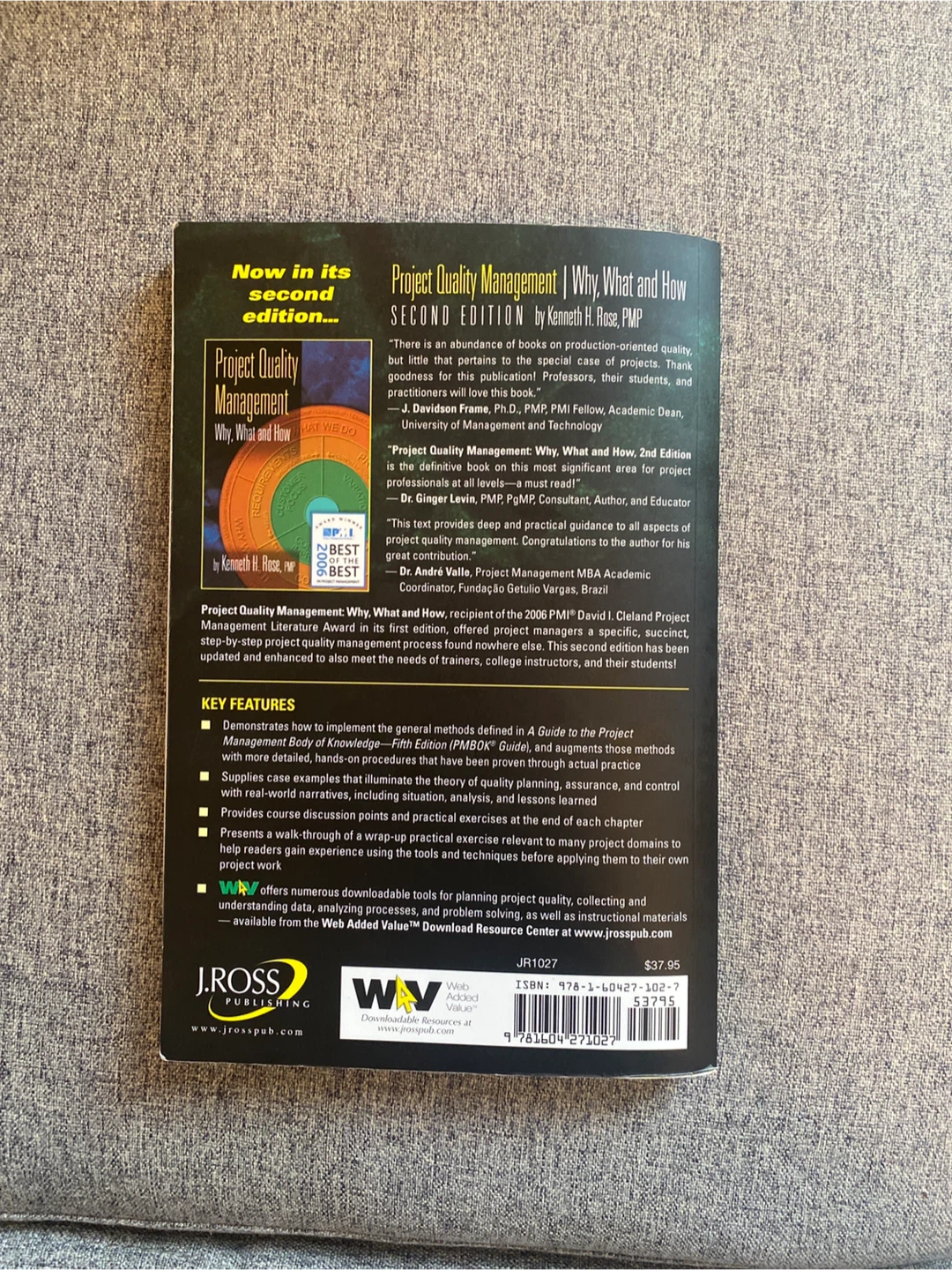 Project Quality Management: Why, What and How, Second Edition - photo 2