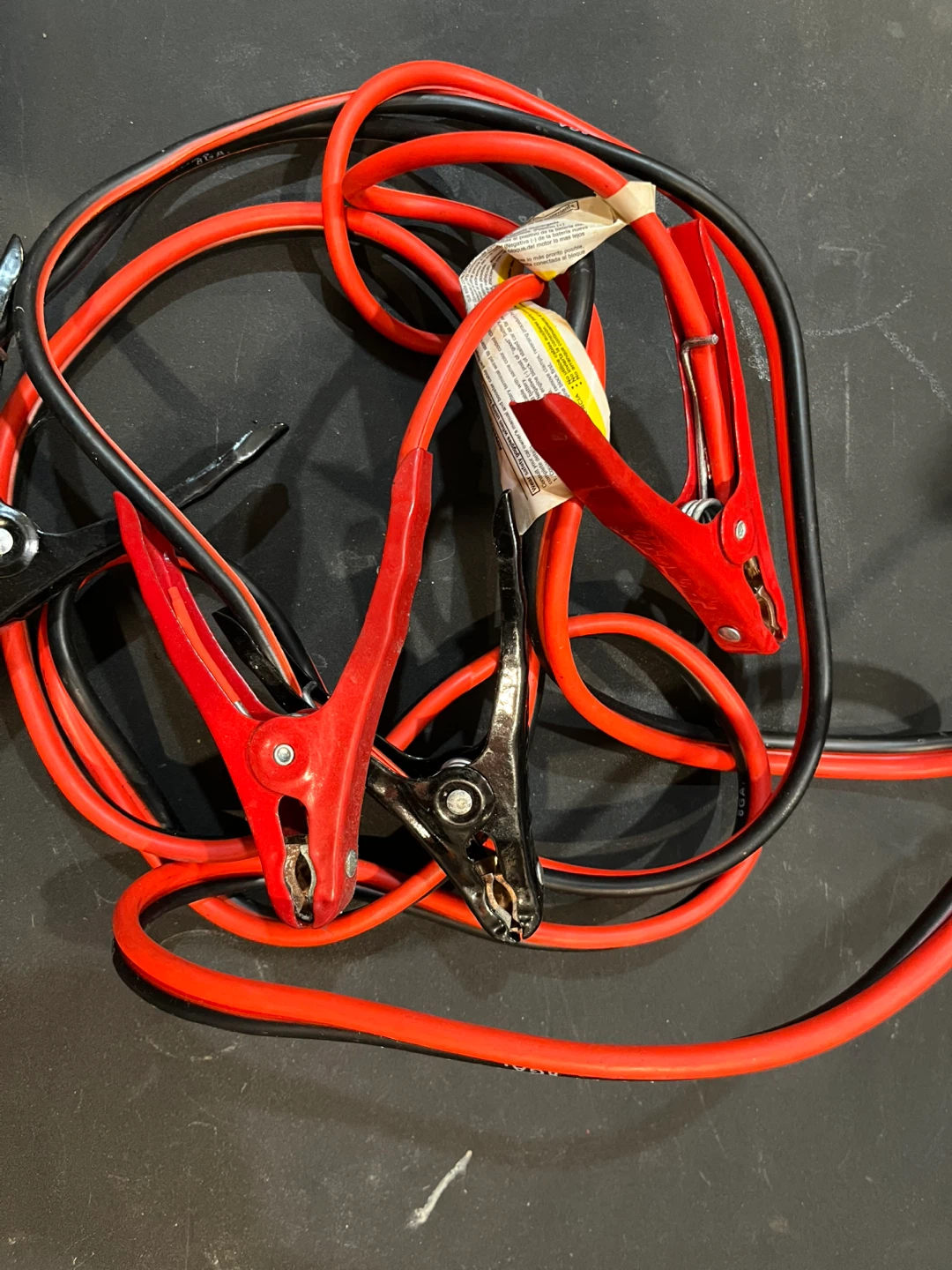 Jumper Cables with Alligator Clips