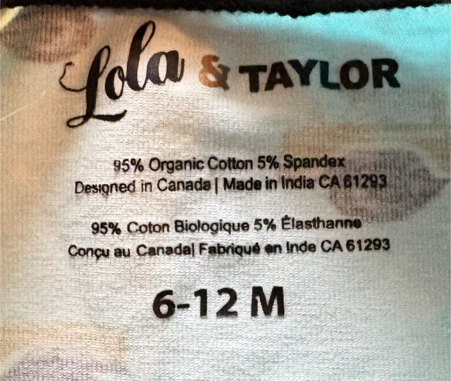 🚗 Lola & Taylor Organic Car Romper — 6–12M - photo 2