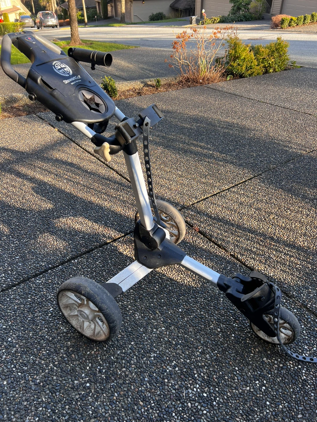 Stewart Golf Golf Push Cart